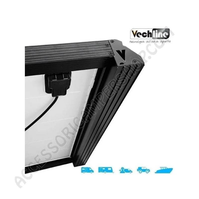 Pannello Solare 105W con Regolatore MPPT | Accessoricampershop.com