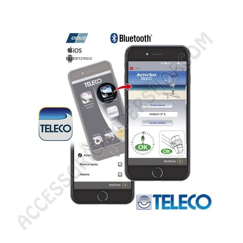 Antenna Satellitare Automatica Portatile Activsat 65 | Accessoricampershop.com