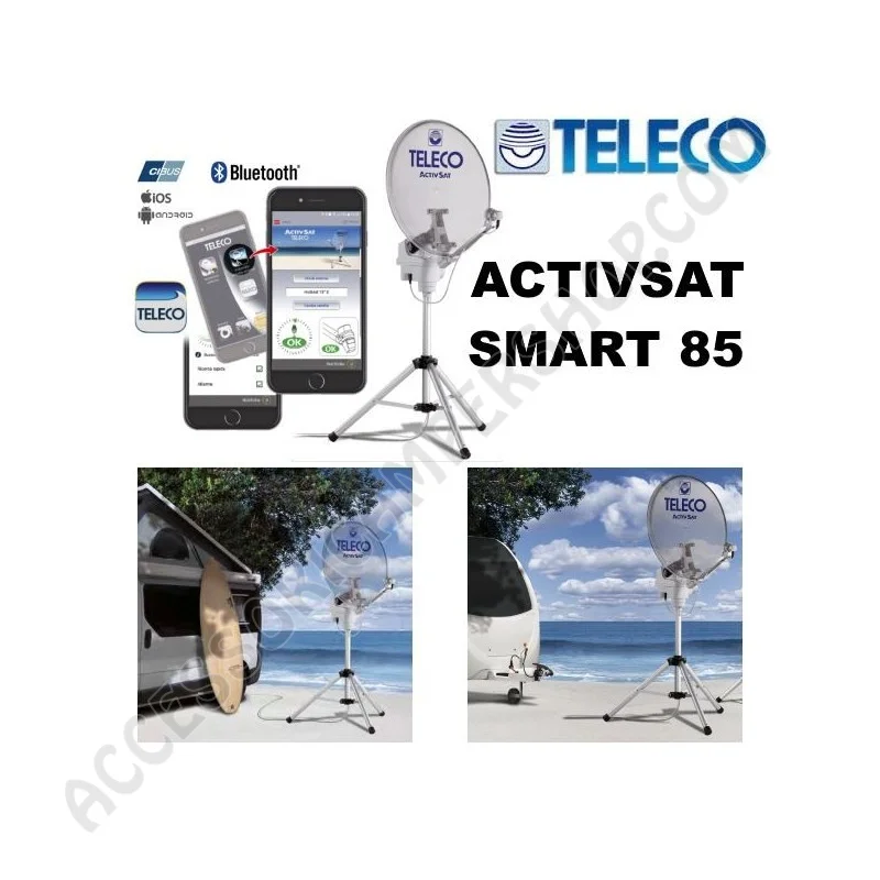 Antenna Satellitare Automatica Portatile 85 cm | Accessoricampershop.com