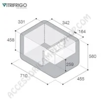 Frigo Freezer Portatile VITRIFRIGO VF65P 65L | Accessoricampershop.com