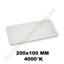 Plafoniera LED 6W Extra Piatta 200x100 mm | Accessoricampershop.com