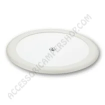 Plafoniera tonda LED 5,5W con luce notturna blu | Accessoricampershop.com