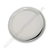 Plafoniera tonda LED 5,5W con luce notturna blu | Accessoricampershop.com
