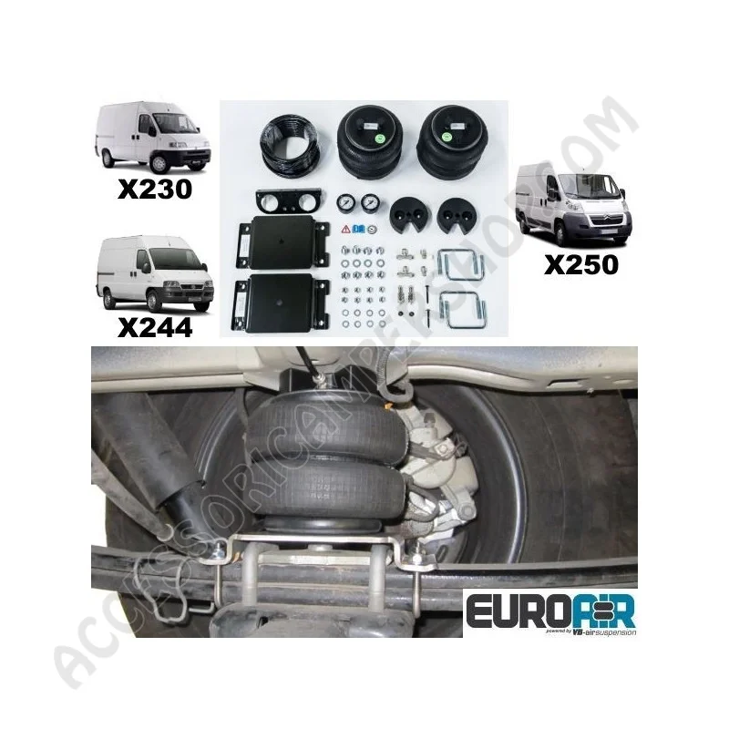 Sospensioni ad Aria VB EUROAIR Fiat Ducato | Accessoricampershop.com