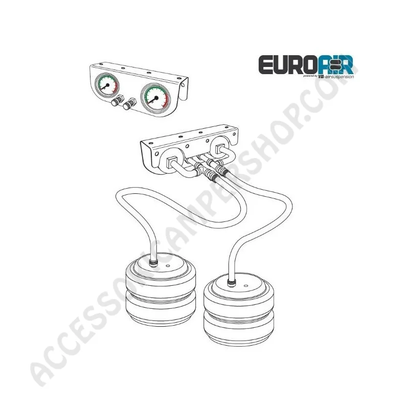 Sospensioni ad Aria VB EUROAIR Fiat Ducato | Accessoricampershop.com