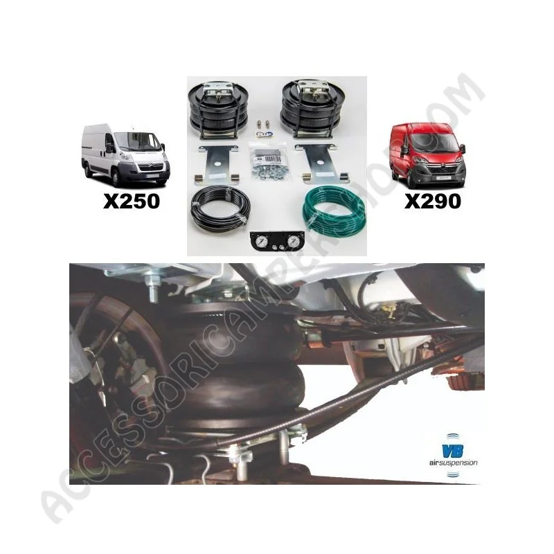 Sospensioni ad Aria VB-SemAir per Fiat Ducato | Accessoricampershop.com