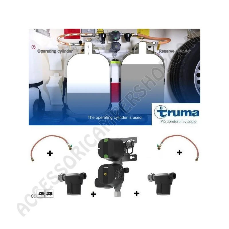 Kit DuoControl CS Verticale Truma per Gas Sicuro | Accessoricampershop.com