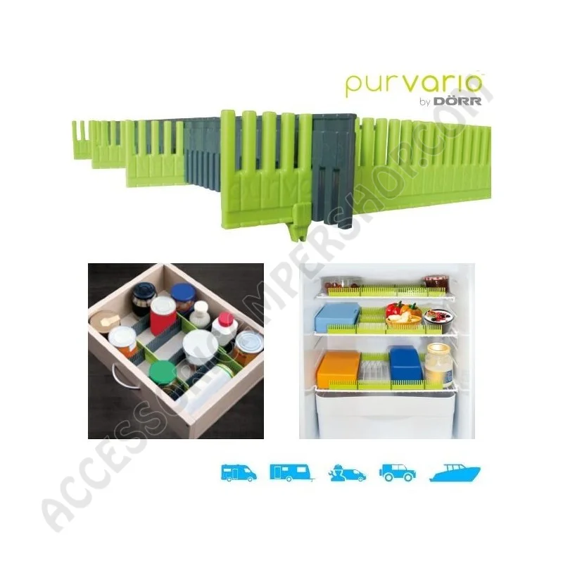 Organizzatore per cassetti e frigorifero camper | Accessoricampershop.com
