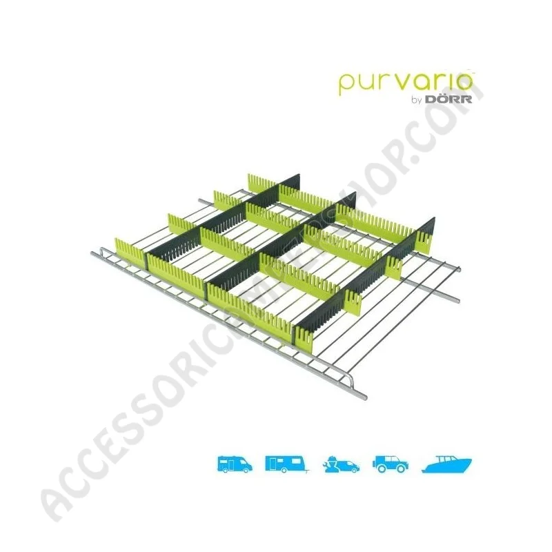 Organizzatore per cassetti e frigorifero camper | Accessoricampershop.com