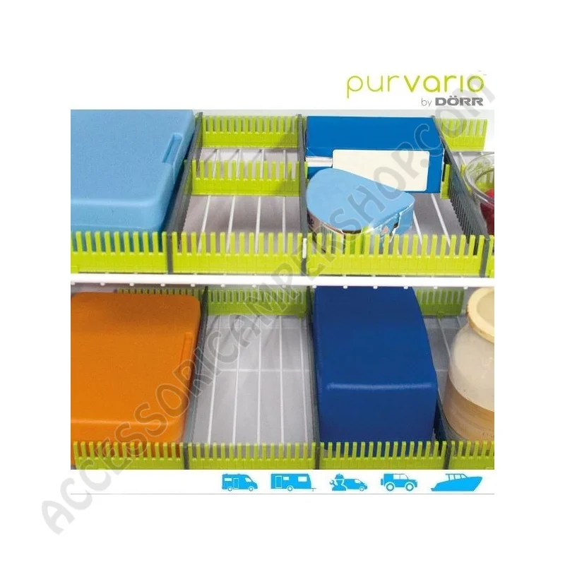 Organizzatore per cassetti e frigorifero camper | Accessoricampershop.com