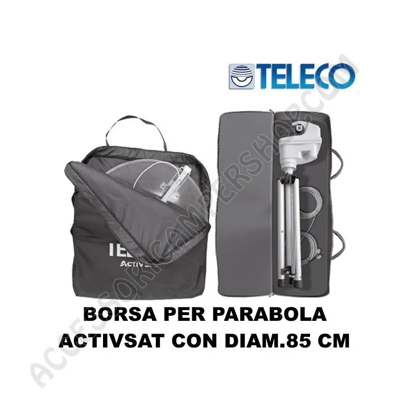 Borsa per Sistema Satellitare Portatile 85 cm | Accessoricampershop.com