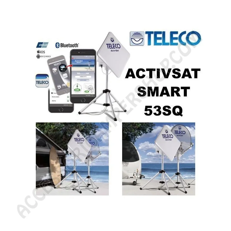Antenna Satellitare Automatica Portatile | Accessoricampershop.com