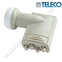 LNB Quad per Antenna Satellitare Teleco | Accessoricampershop.com
