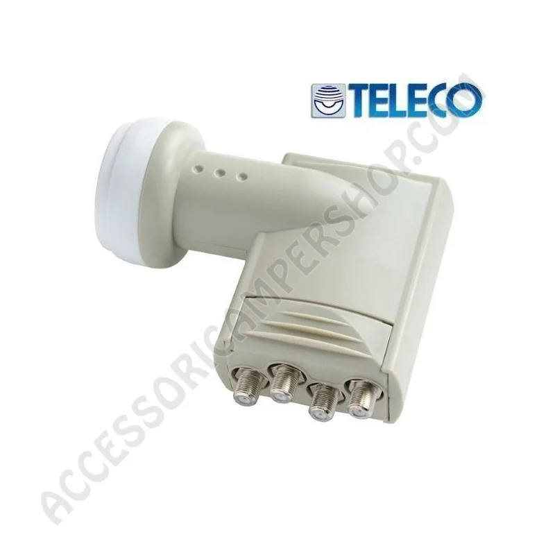 LNB Quad per Antenna Satellitare Teleco | Accessoricampershop.com