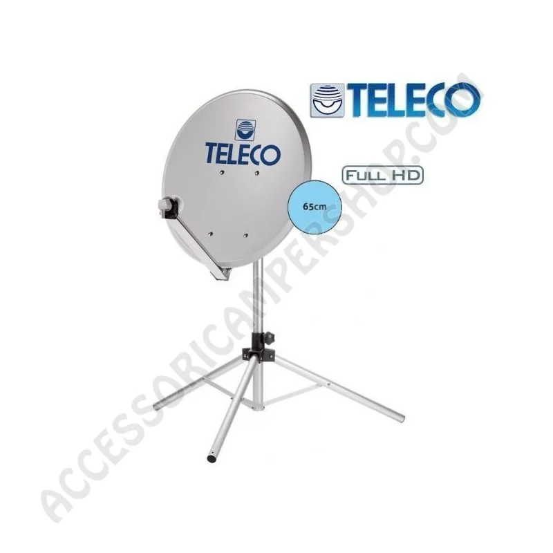 Antenna Satellitare Manuale Full HD CARRY SAT ALU 65 | Accessoricampershop.com