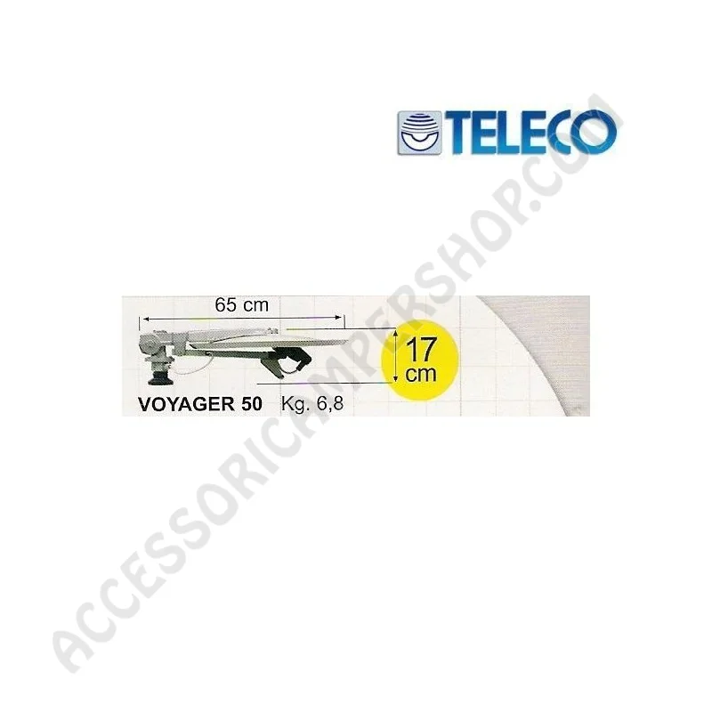Antenna Satellitare Manuale Voyager G3 50 Full HD | Accessoricampershop.com