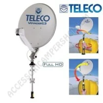 Antenna Satellitare Manuale Voyager G3 Full HD | Accessoricampershop.com