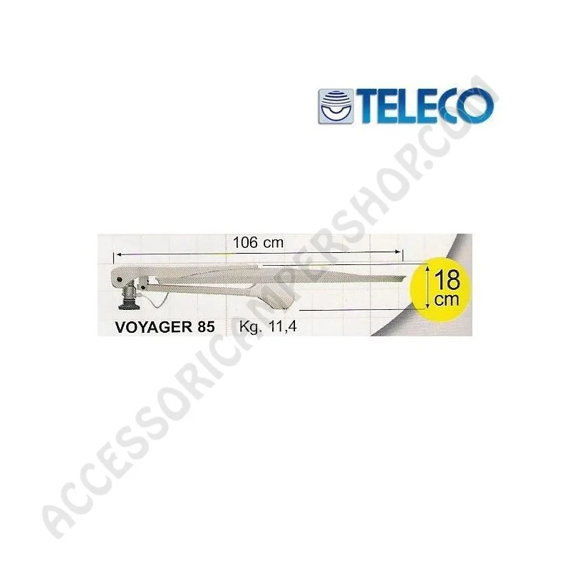 Antenna Satellitare Manuale Voyager G3 Full HD | Accessoricampershop.com