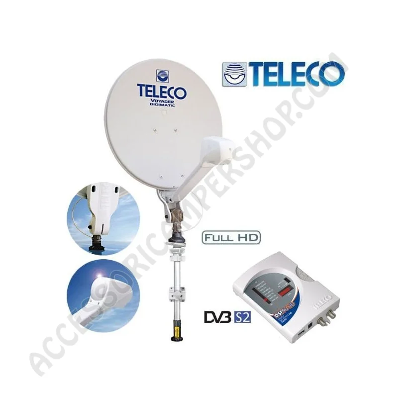 Antenna Satellitare Manuale Voyager Digimatic 50 | Accessoricampershop.com