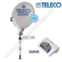 Antenna Satellitare Manuale Voyager Digimatic 65 Full HD | Accessoricampershop.com