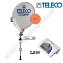 Antenna Satellitare Manuale Voyager Digimatic 85 Full HD | Accessoricampershop.com