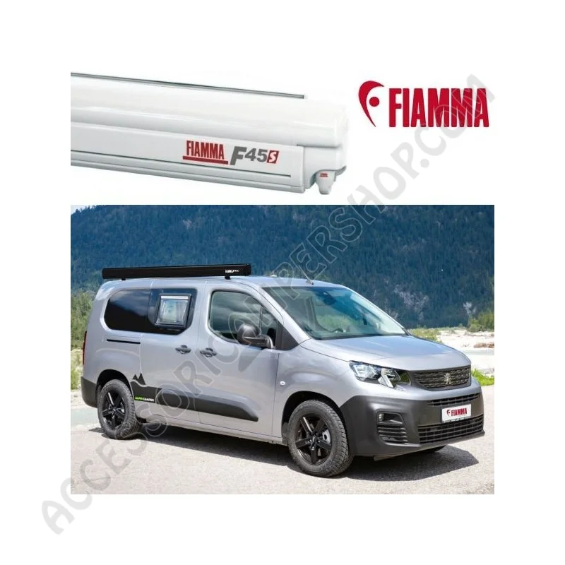 Tendalino Veranda Fiamma F45S 260 PSA Polar White | Accessoricampershop.com