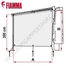 Parete Laterale Sun View Side Fiamma 2025 | Accessoricampershop.com