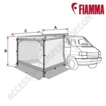 Chiusura Privacy Room Van Fiamma F40Van 270 | Accessoricampershop.com