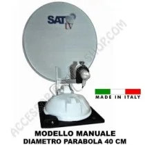 Antenna Satellitare Manuale SAT TV SIMPLEX 40 | Accessoricampershop.com