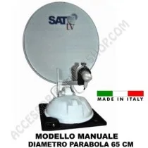 Antenna Satellitare Manuale SAT TV SIMPLEX 65 | Accessoricampershop.com