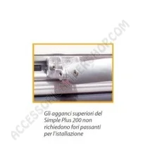 Porta-bici posteriore Fiamma Carry-Bike Simple Plus 200 | Accessoricampershop.com