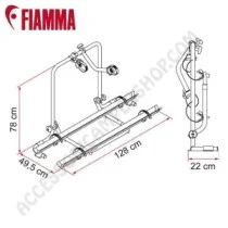 Porta-bici Carry-Bike Garage Plus Fiamma per Camper | Accessoricampershop.com