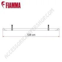 Canalina RAIL QUICK PRO - DEEP BLACK 128 cm | Accessoricampershop.com
