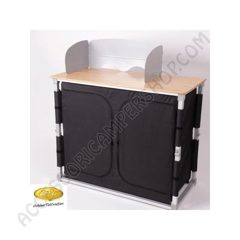 Mobile Porta-Fornello da Campeggio Bamboo Quick | Accessoricampershop.com
