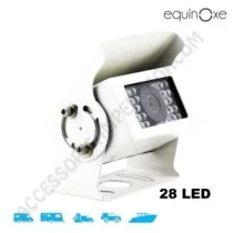 Telecamera retromarcia EquinOxe 28 LED bianca | Accessoricampershop.com