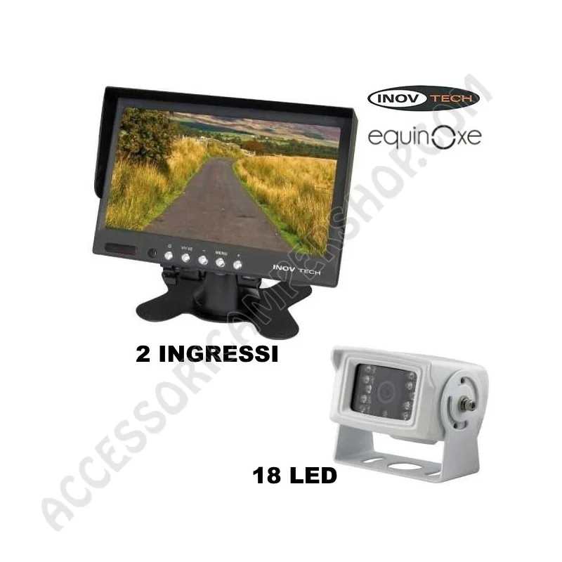Sistema di Retromarcia con Telecamera e Monitor | Accessoricampershop.com