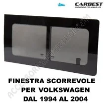 Finestra Scorrevole Vetri Carbest Volkswagen T4 | Accessoricampershop.com