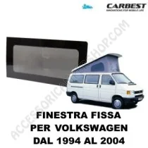 Finestra Fissa Volkswagen T4 1994-2004 in Vetro Sicuro | Accessoricampershop.com