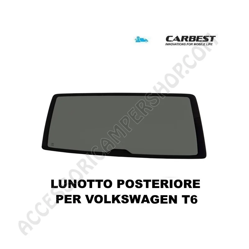 Lunotto Posteriore Fisso Carbest per VW T6 | Accessoricampershop.com