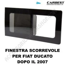 Finestra Scorrevole Carbest Fiat Ducato 2007 | Accessoricampershop.com