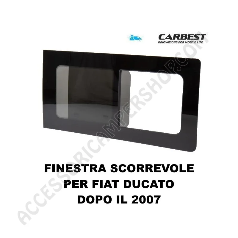 Finestra Scorrevole Carbest Fiat Ducato 2007 | Accessoricampershop.com