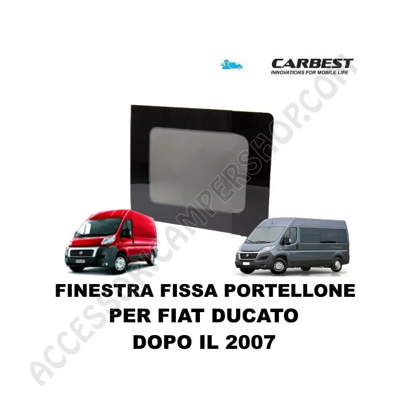 Finestra Fissa Carbest per Fiat Ducato 2007 | Accessoricampershop.com