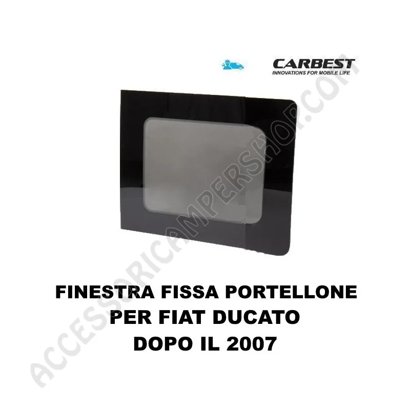Finestra Fissa Carbest per Fiat Ducato 2007 | Accessoricampershop.com