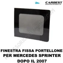 Finestra Fissa in Vetro Carbest per Mercedes Sprinter | Accessoricampershop.com