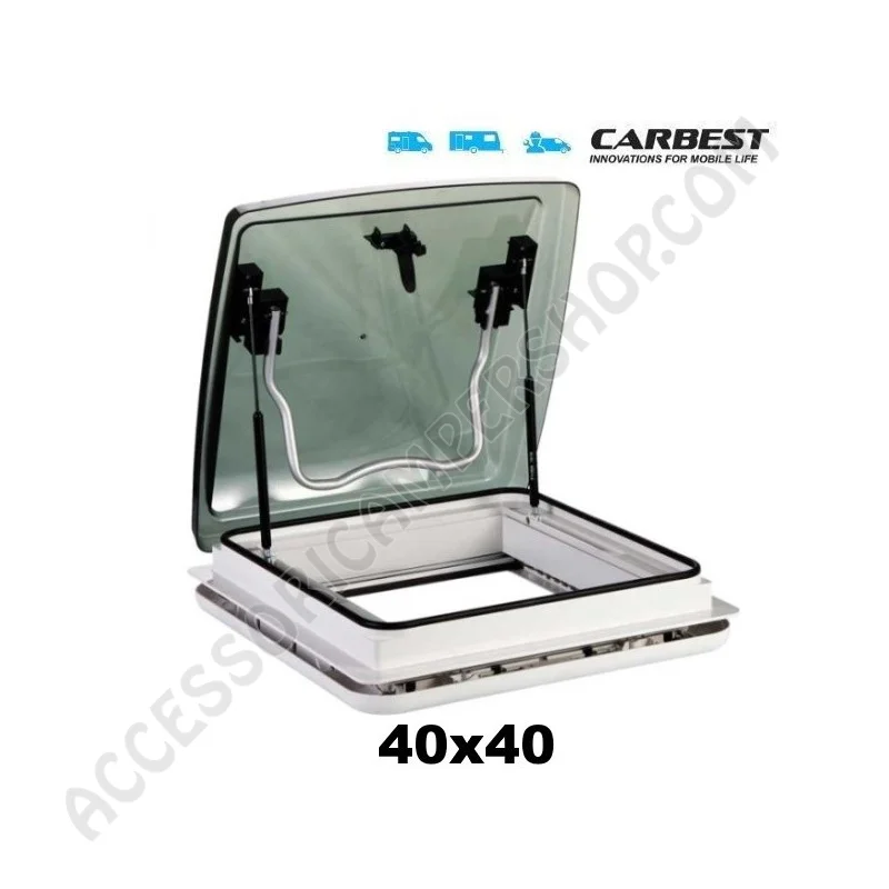 Oblò Carbest 40x40 Bianco per Camper | Accessoricampershop.com