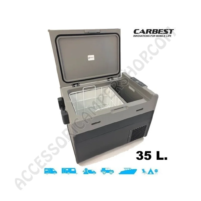 Frigo Portatile CARBEST 35L A Compressore | Accessoricampershop.com