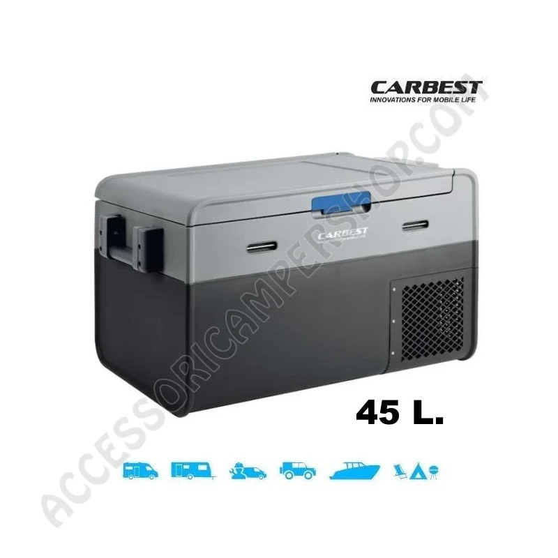 Frigo Portatile Carbest 45L a Compressore | Accessoricampershop.com