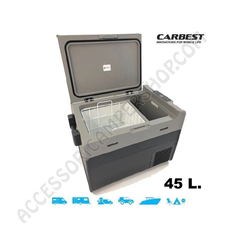 Frigo Portatile Carbest 45L a Compressore | Accessoricampershop.com
