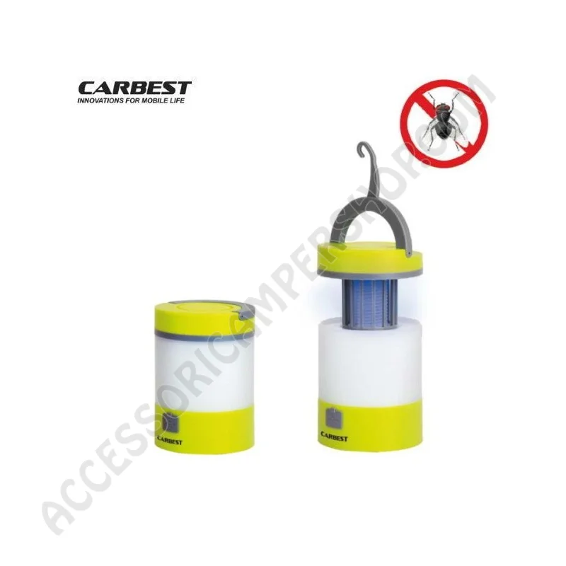 Lanterna da Campeggio LED con Power Bank e Antizanzare | Accessoricampershop.com