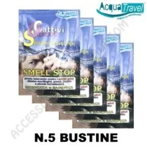 Bustine Smell Stop per Serbatoi Acque Grigie | Accessoricampershop.com
